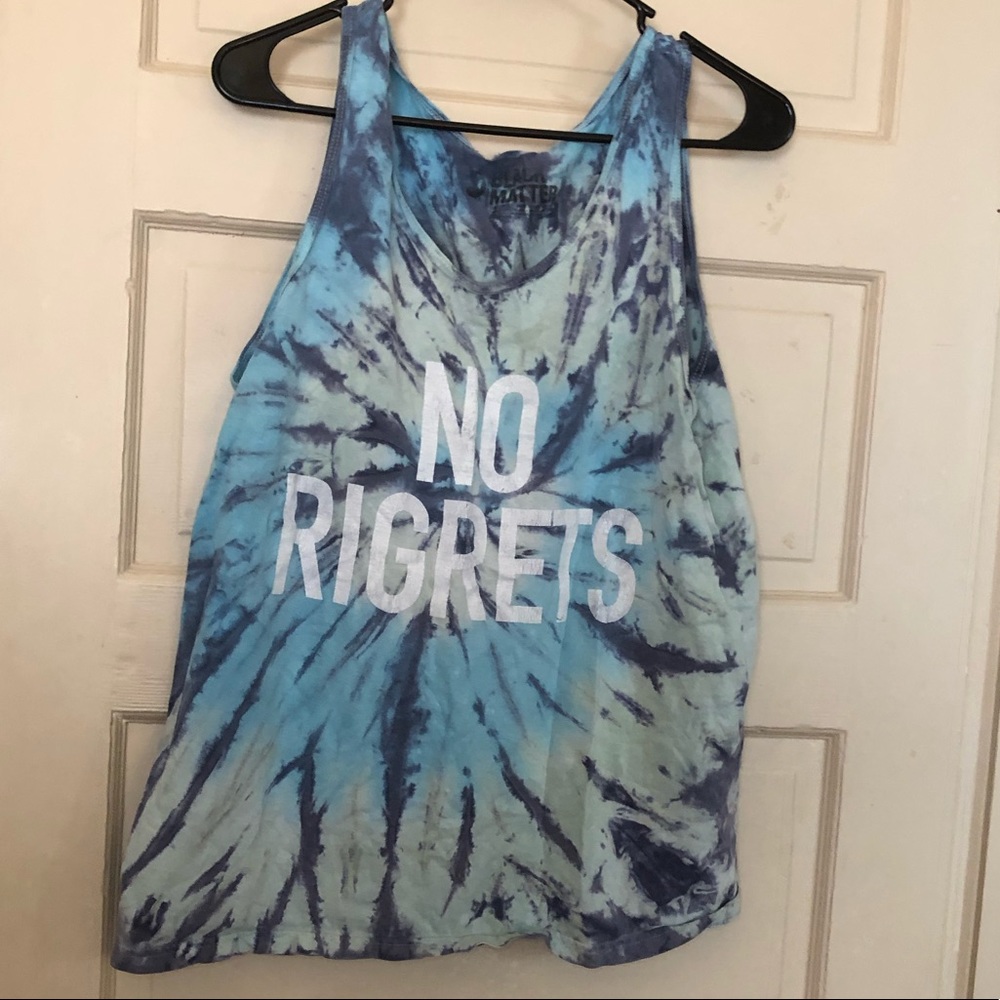 Men’s tie dye tank top
